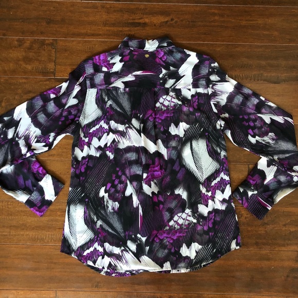 Guess Sheer Blouse (Size 4) - Picture 6 of 8